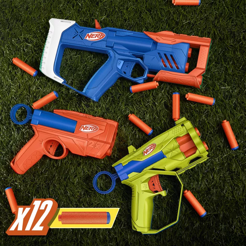 Nerf N Series Triple Action Pack, blaster de brincar, 8 ano(s)