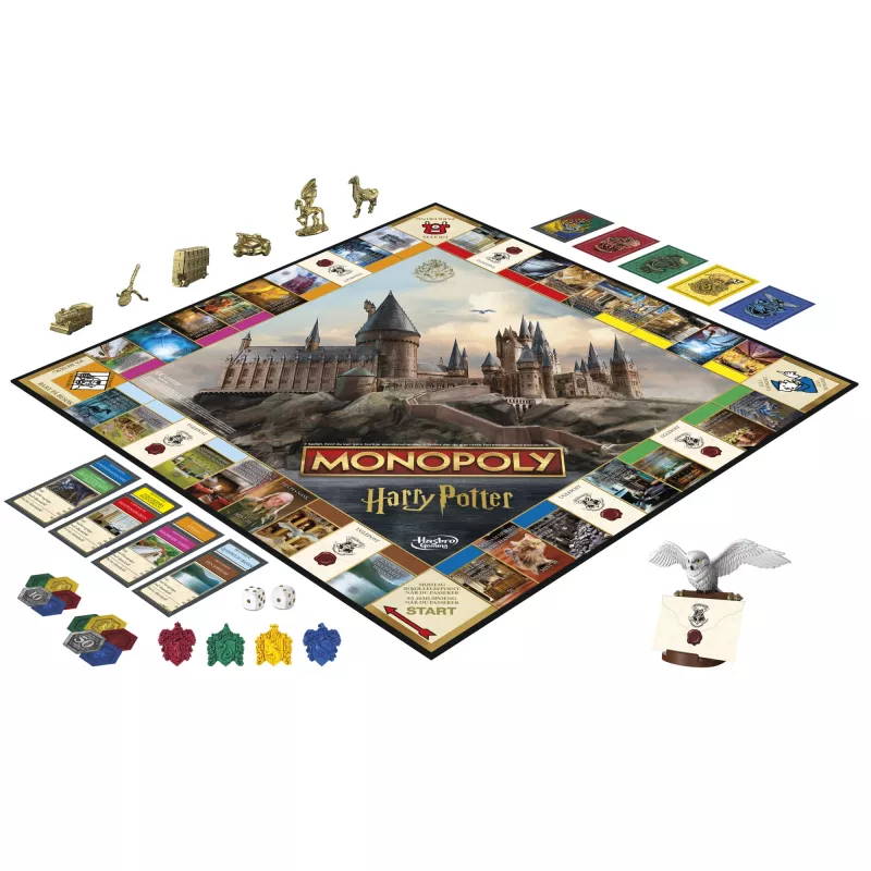 Monopoly Harry Potter jogo de tabuleiro simulação económica