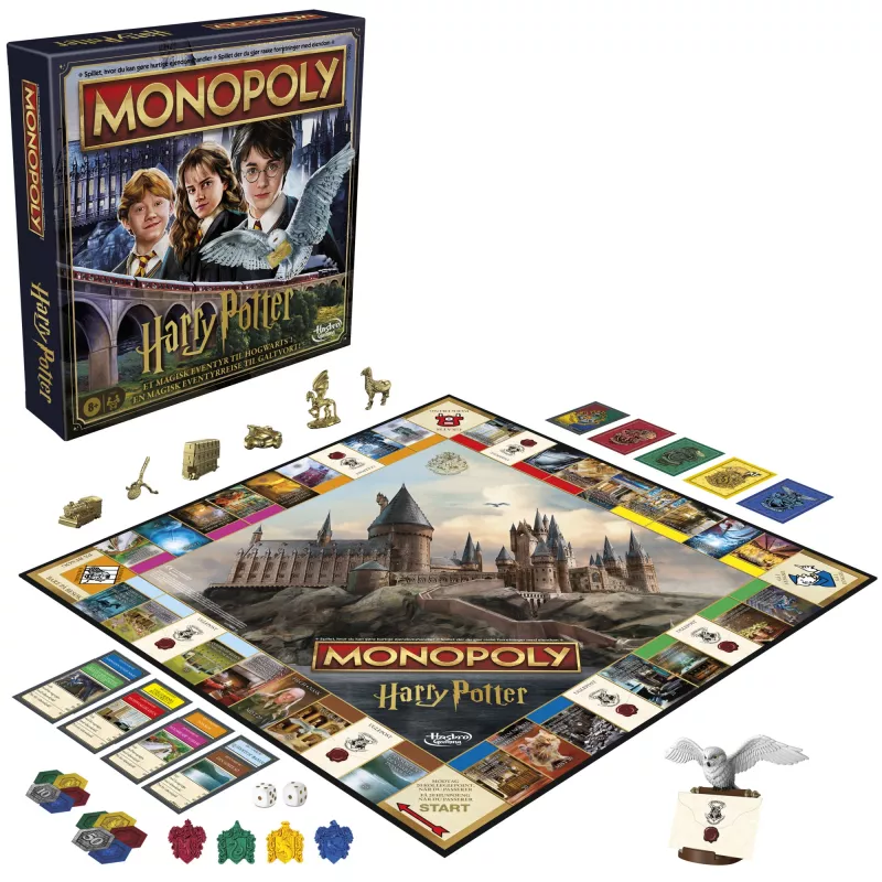 Monopoly Harry Potter jogo de tabuleiro simulação económica