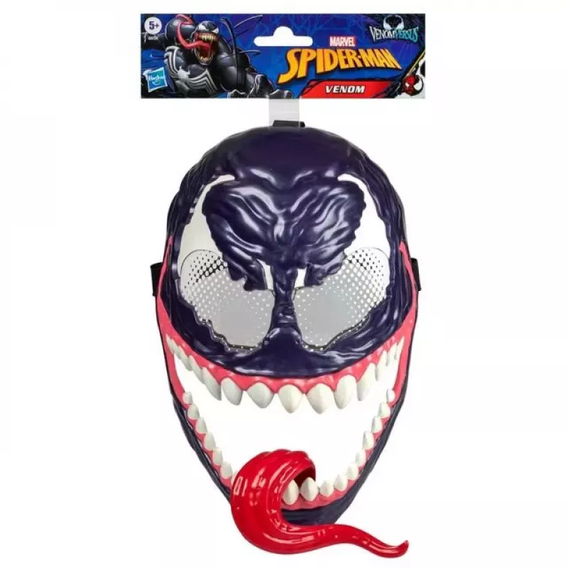 Máscara facial Marvel Spider-Man VenomVersus máscara Venom para crianças a partir dos 5 anos
