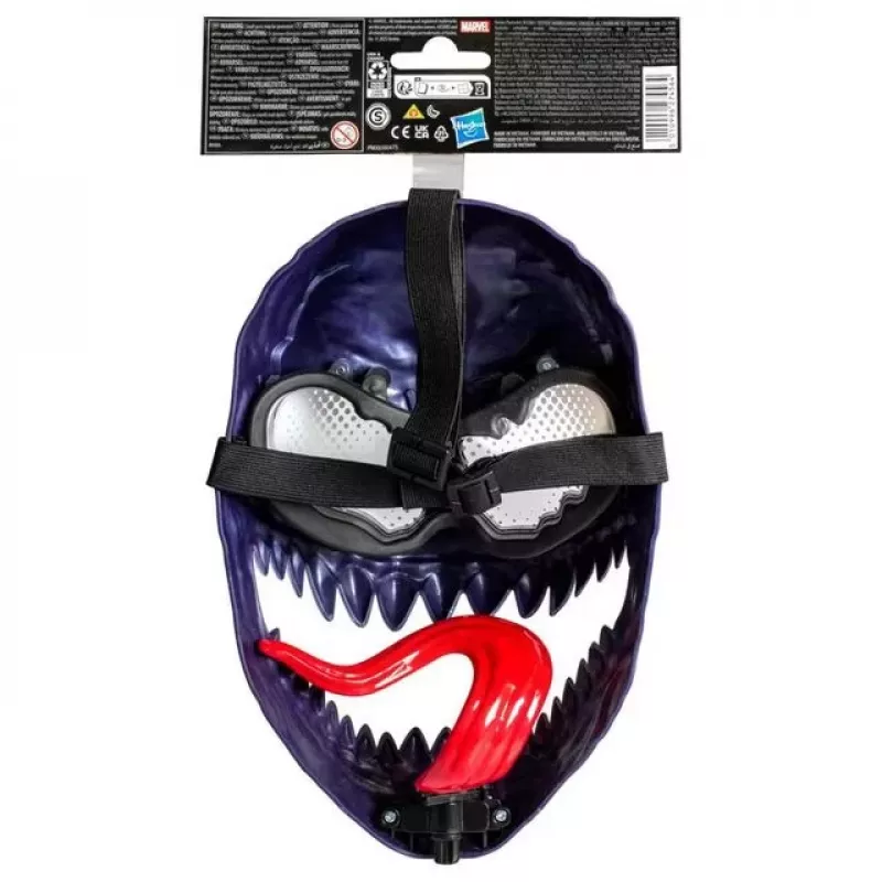 Máscara facial Marvel Spider-Man VenomVersus máscara Venom para crianças a partir dos 5 anos