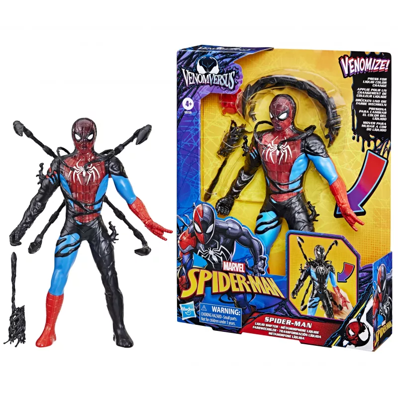 Marvel Spider-Man VenomVersus Spider-Man, 4 anos, preto, azul, vermelho