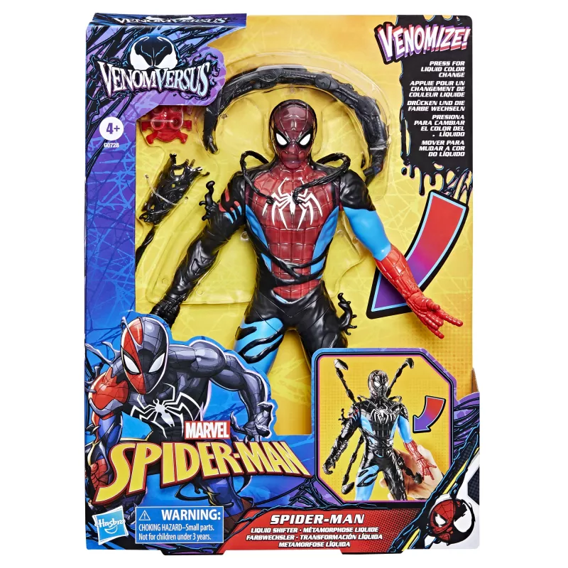 Marvel Spider-Man VenomVersus Spider-Man, 4 anos, preto, azul, vermelho