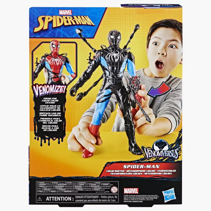 Marvel Spider-Man VenomVersus Spider-Man, 4 anos, preto, azul, vermelho