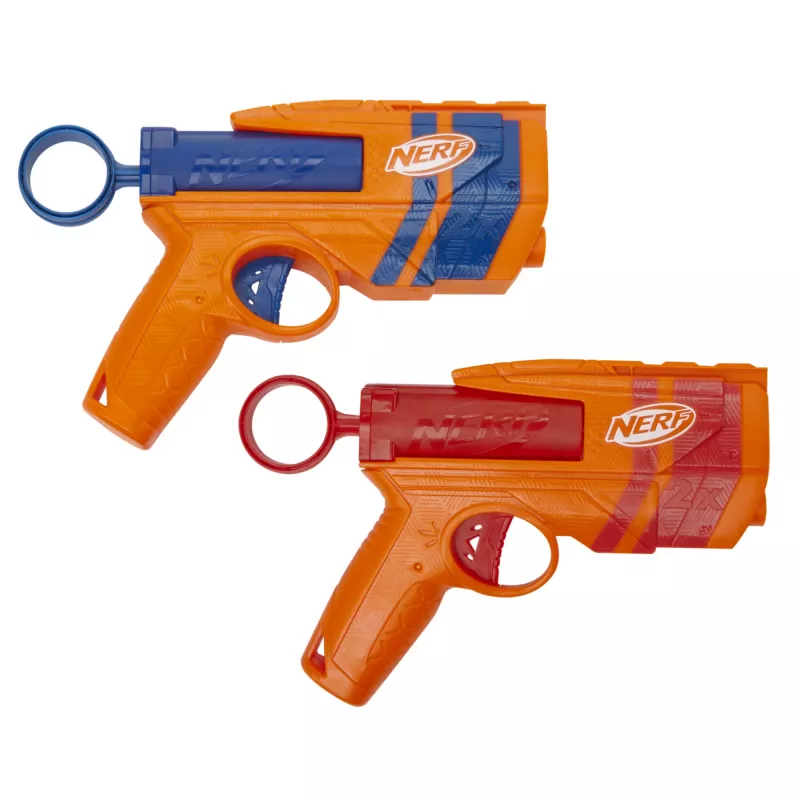 Conjunto de blasters de brincar NERF Playset Dual Pack N Series G1492 com 2 blasters e dardos de espuma