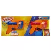 Conjunto de blasters de brincar NERF Playset Dual Pack N Series G1492 com 2 blasters e dardos de espuma