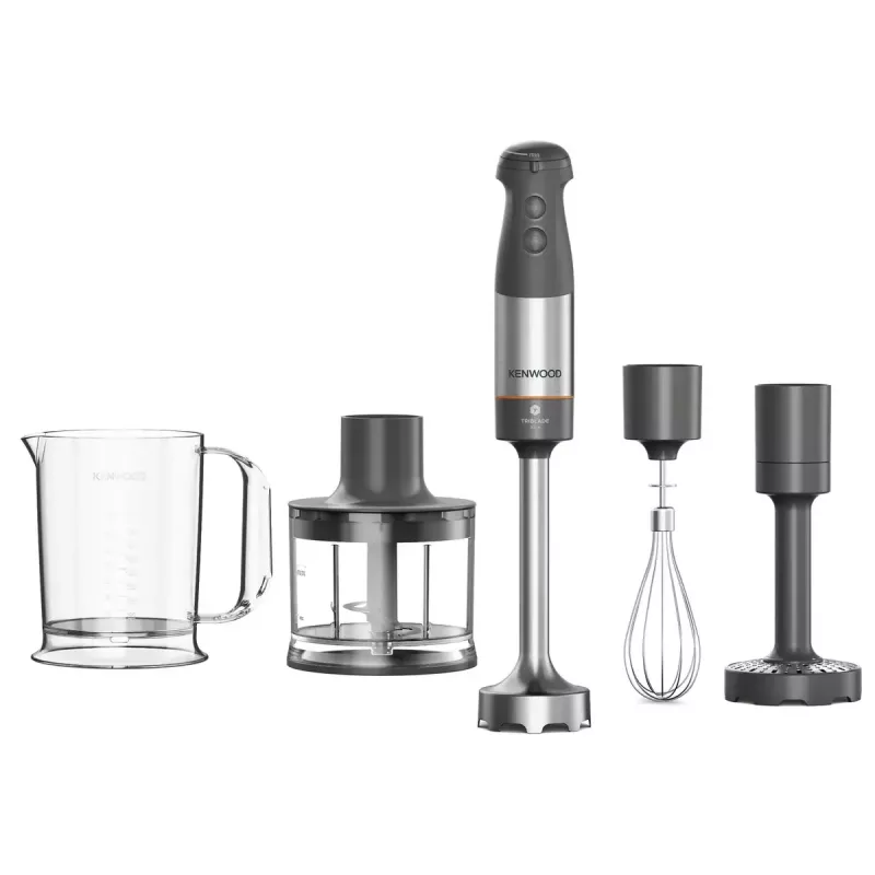 Kenwood Triblade XL+ HBM60.307GY varinha mágica, 1000 W, cinzento