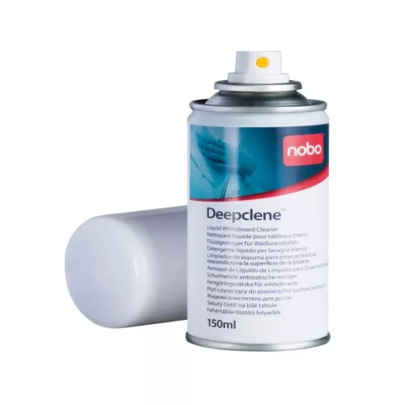Spray de limpeza para quadro branco Nobo Deepclene 200ml, 150 ml, spray de limpeza de quadro, 1 unid.