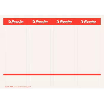 Etiqueta para suportes de armazenamento Esselte 20822