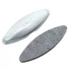 Apagador para quadro branco de vidro Nobo, panos de limpeza a seco para quadro, prateado, 42 mm, 200 mm, 58 mm, 90 g