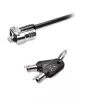 Kensington K:Laptop LockMicroSaver 2.0 SK, Kensington, chave, aço inoxidável, preto, prateado