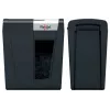 Destruidora de documentos Rexel Secure MC6 Whisper-Shred microcorte P5, microcorte, 2 x 15 mm, 18 L, 175 folhas, 55 dB, botões