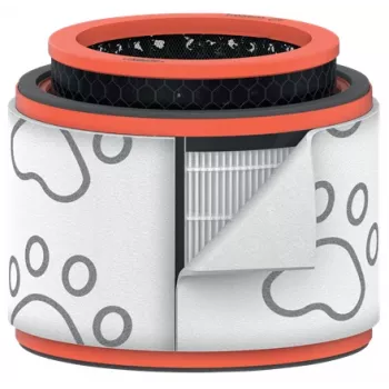 Tambor de filtro HEPA 3 em 1 para animais Leitz para purificador de ar médio TruSens Z-2000 / Z-2500
