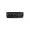 Kensington K:Keybrd Washable ProFitUSB ES, tamanho completo (100%), com fios, USB, QWERTY, preto