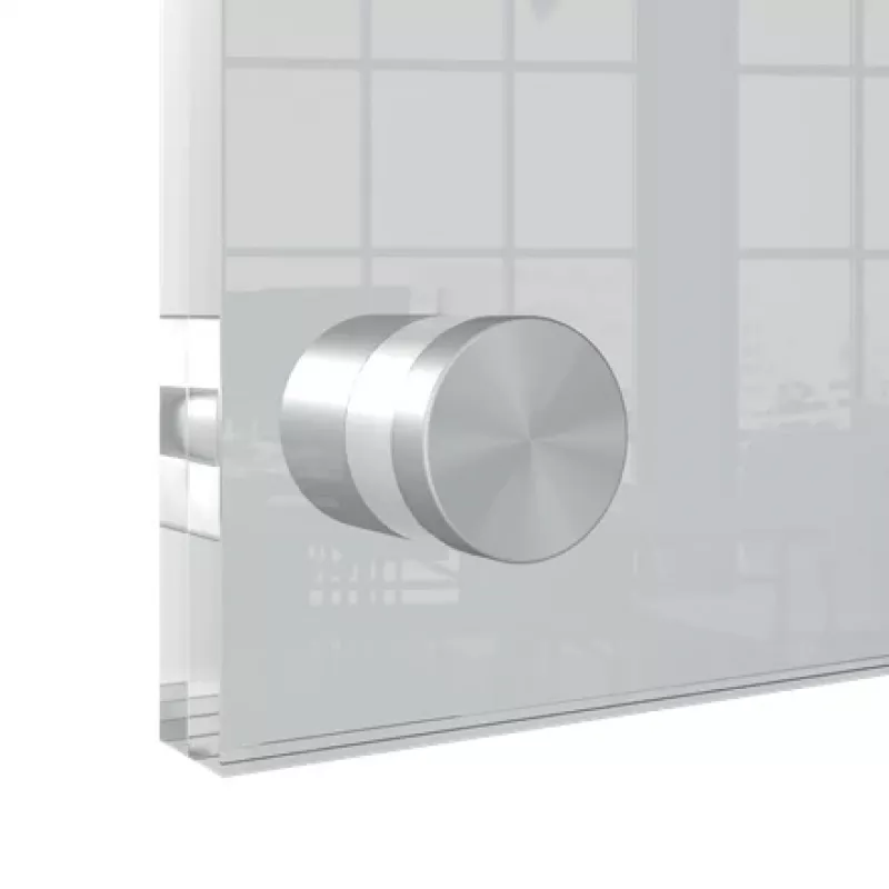 Moldura de parede para póster de acrílico transparente Nobo Premium Plus A5