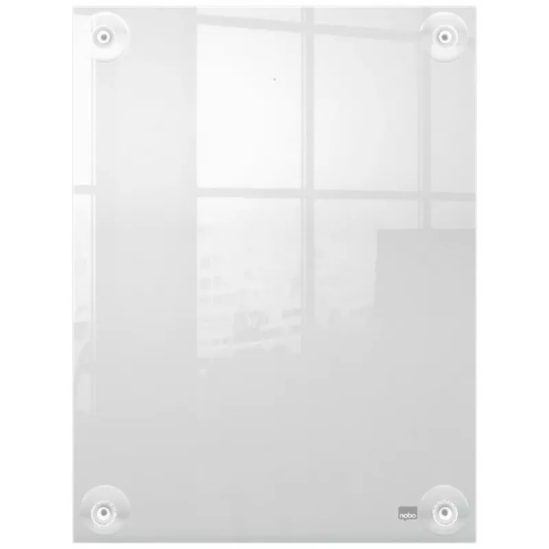Suporte de parede em acrílico transparente Nobo Premium Plus A4 para molduras de póster substituíveis