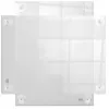 Suporte de parede em acrílico transparente Nobo Premium Plus A4 para molduras de póster substituíveis