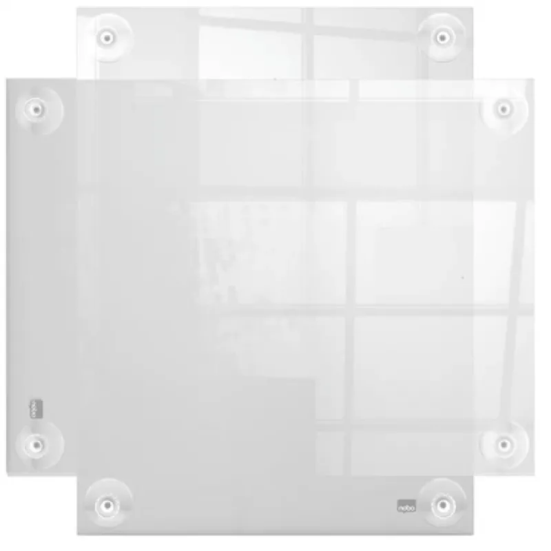 Suporte de parede em acrílico transparente Nobo Premium Plus A4 para molduras de póster substituíveis