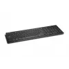 Teclado Kensington AdvanceFit sem fios preto Bélgica, tamanho completo (100%), sem fios, RF sem fios, AZERTY, preto