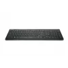 Teclado Kensington AdvanceFit sem fios preto Bélgica, tamanho completo (100%), sem fios, RF sem fios, AZERTY, preto