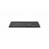 Teclado Kensington AdvanceFit sem fios preto Bélgica, tamanho completo (100%), sem fios, RF sem fios, AZERTY, preto