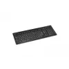 Teclado Kensington AdvanceFit sem fios preto Bélgica, tamanho completo (100%), sem fios, RF sem fios, AZERTY, preto