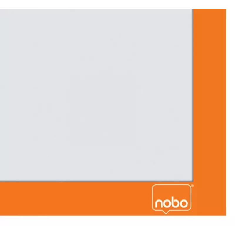 Suporte de póster magnético autocolante Nobo A4, laranja