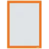Suporte de póster magnético autocolante Nobo A4, laranja