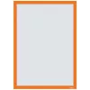 Moldura de póster magnética autocolante Nobo A3, laranja, A3, laranja, vertical/horizontal, 235 mm, 10 mm, 450 mm