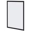 Moldura de póster magnética autocolante Nobo A3, preto, A3, preto, vertical/horizontal, 235 mm, 10 mm, 450 mm