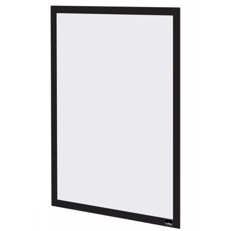 Moldura de póster magnética autocolante Nobo A3, preto, A3, preto, vertical/horizontal, 235 mm, 10 mm, 450 mm