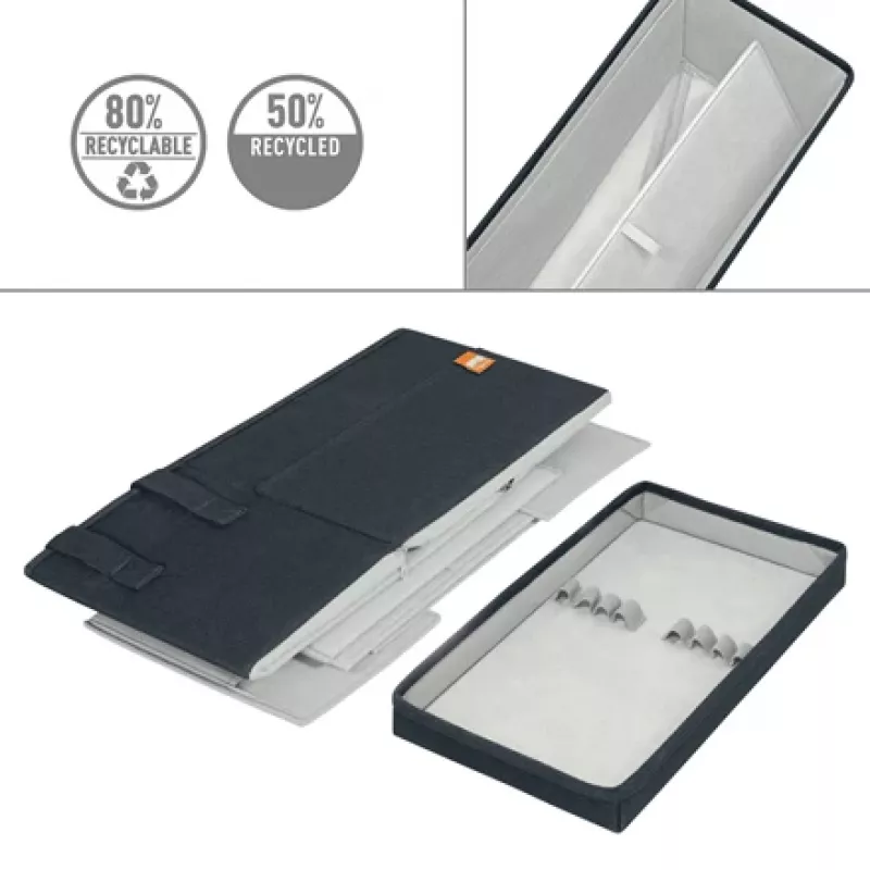 Conjunto de acessórios para quadro branco Nobo com bolsa, conjunto de acessórios, multicolor, 200 mm, 355 mm, 230 mm, bolsa