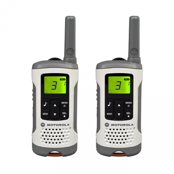 Rádio Motorola TLKR T50 8 canais cinzento, metálico