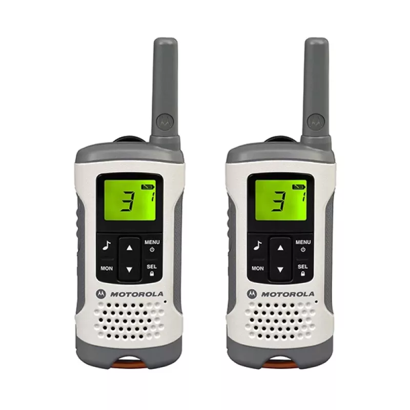 Rádio Motorola TLKR T50 8 canais cinzento, metálico