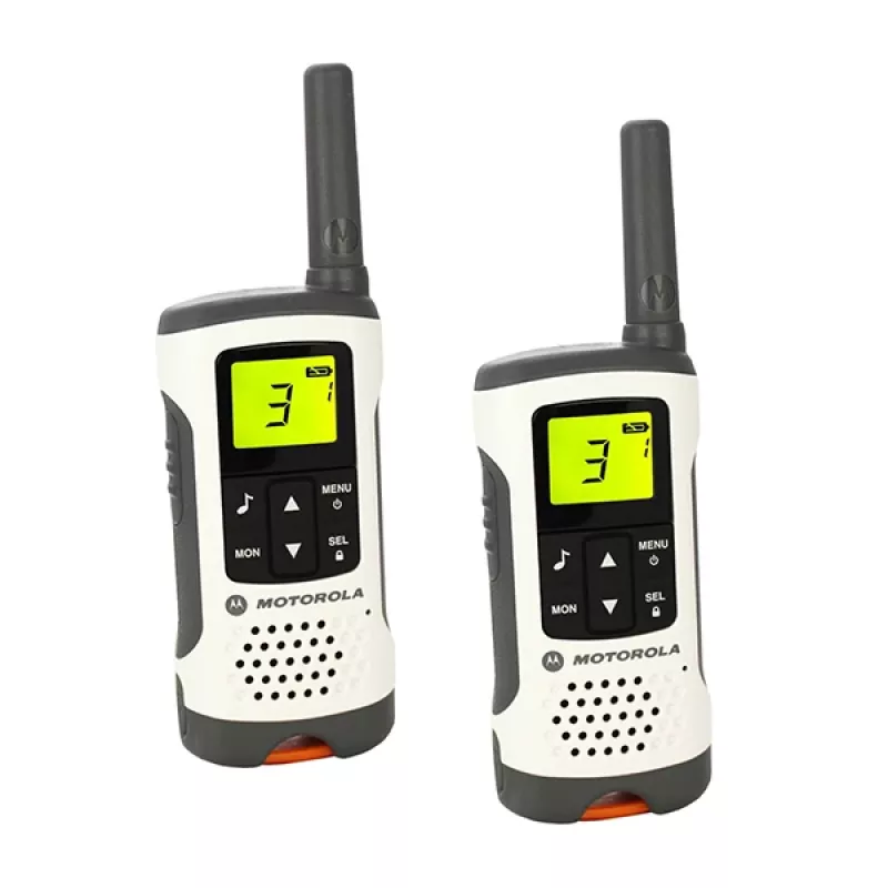 Rádio Motorola TLKR T50 8 canais cinzento, metálico