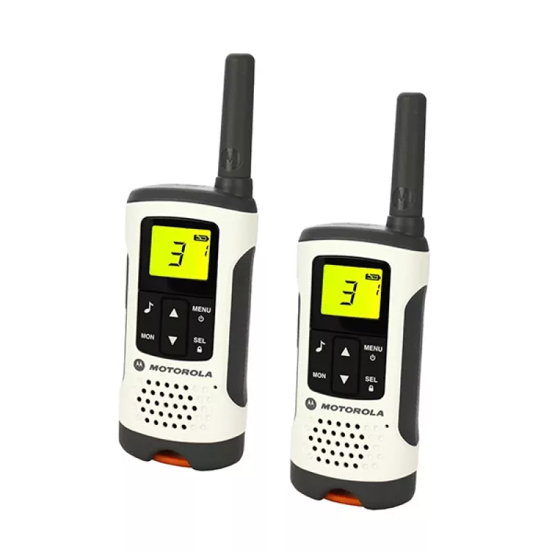 Rádio Motorola TLKR T50 8 canais cinzento, metálico