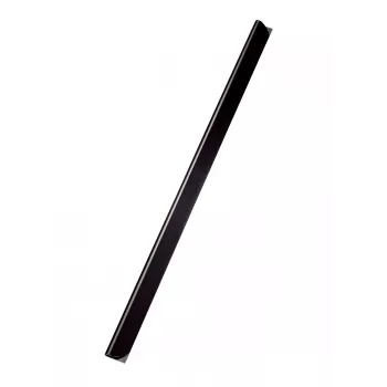 Leitz capas deslizantes A4 6 mm, clipe de encadernação, preto, 60 folhas, A4, 80 mm, 320 mm