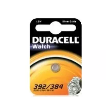 Pilha doméstica Duracell 953110 pilha descartável SR41 óxido de prata (S)