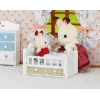 Sylvanian Families conjunto bebé coelho chocolate (berço), 3 ano(s), multicolor, poliestireno, plástico