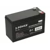 Bateria de UPS 2-Power 2P9-12 chumbo-fibra (VRLA) 12 V 9 Ah