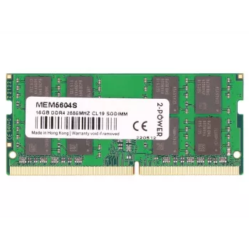 2-power MEM5604S - 16 GB - 1 x 16 GB - DDR4 - 2666 MHz - 260 pinos SO-DIMM