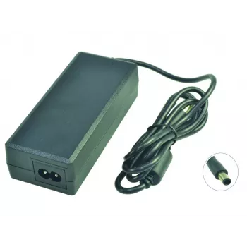 Adaptador AC 2-Power 19.5V 4.62A 90W incl. cabo de alimentação, 19.5 V, Dell Latitude D600, preto, 57 mm, 131 mm, 32 mm