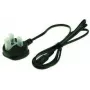 2-Power PWR0001A cabo de alimentação preto 1,5 m conector fêmea C7