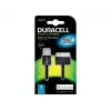 Cabo de sincronização/carregamento Duracell 1 metro preto