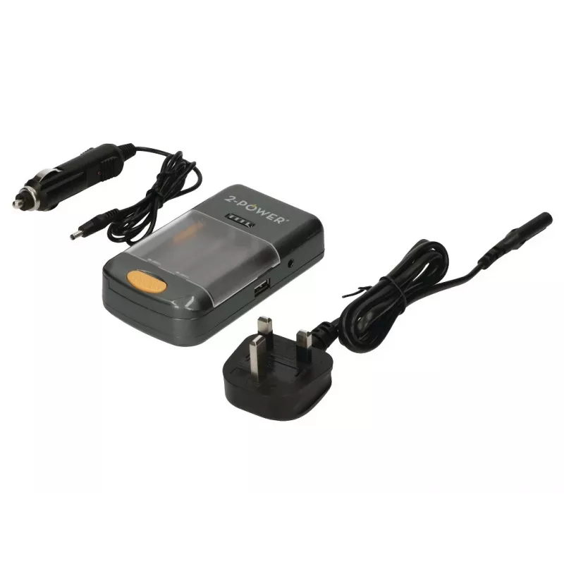 Carregador universal de câmara 2-Power – retalho, iões de lítio (Li-Ion), níquel-metal-hidreto (NiMH), AA, AAA