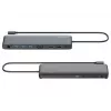 Docking station/replicador de portas para portátil 2-Power DOC0118A preto