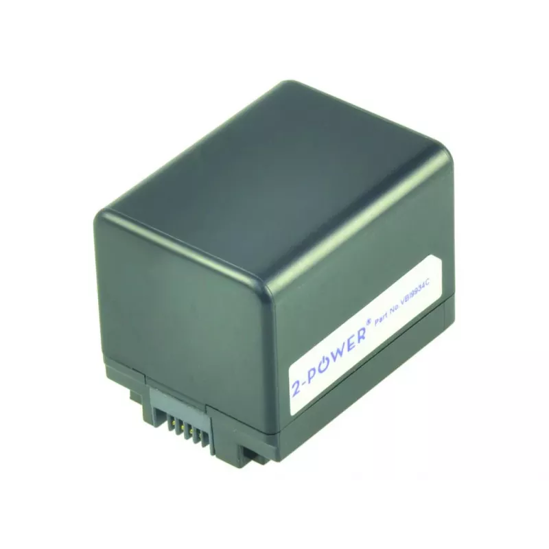 2-Power bateria para câmara de vídeo 3,6V 2400mAh, 2400 mAh, 3,6 V, iões de lítio (Li-Ion)