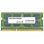 2-Power memória SoDIMM 4 GB MultiSpeed 1066/1333/1600 MHz, 4 GB, 1 x 4 GB, DDR3L, 1600 MHz, 204-Pin SO-DIMM, verde