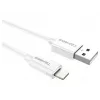 Cabo de sincronização/carregamento Duracell 1 metro branco, 1 m, USB A, Lightning, 2.0, branco