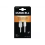 Cabo de sincronização/carregamento Duracell 2 metros branco, 2 m, USB A, Micro-USB A, 2.0, branco
